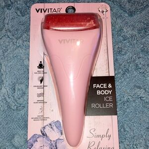 Vivitar Pink Ice Roller for Face & Body